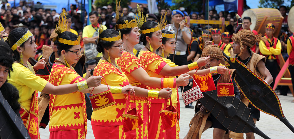 Dokumentasi tarian yang mendukung pembelajaran nilai keadilan.